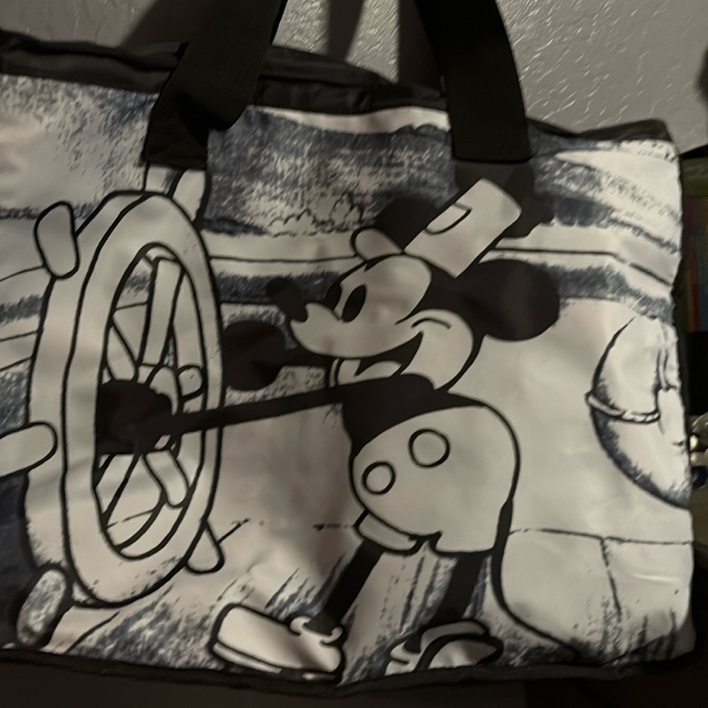 Steamboat Willy extra large tote from the Disney store only used once